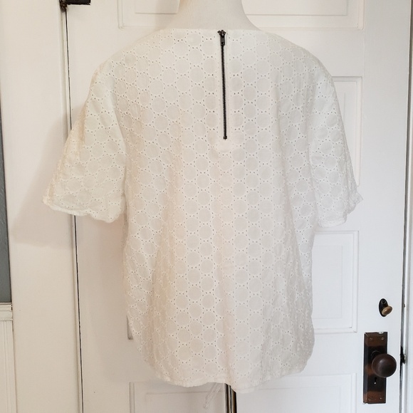 Lark & Ro white eyelet top - Picture 3 of 7
